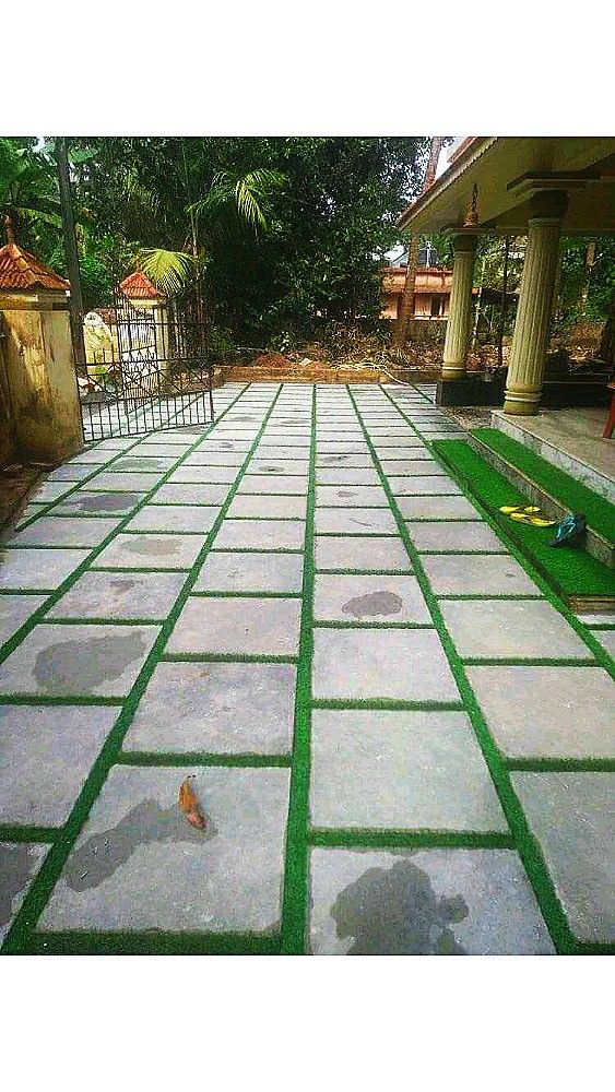 3f6f1ab90163e510ffa80efe688a7e52 Cement Grass paver slab
